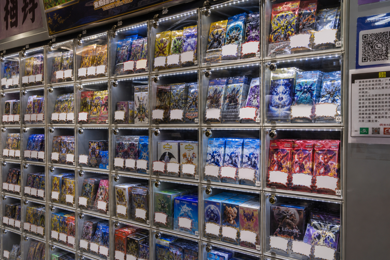 格仔店卡包陣列